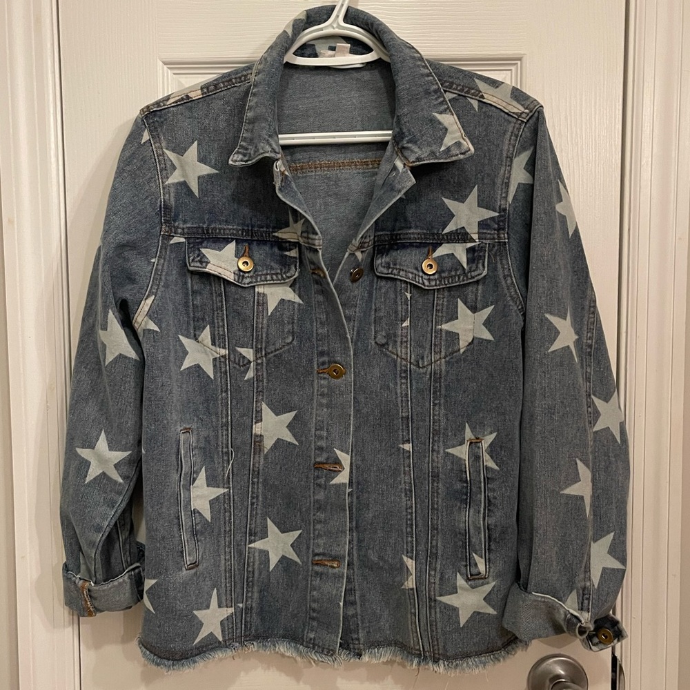 Jean Jacket w/ Stars